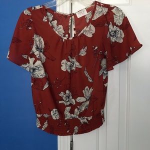 Floral blouse